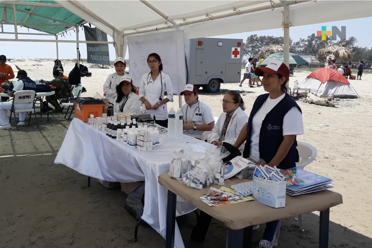 Semar realiza Jornada de Atención Médica de primer contacto en Tuxpan